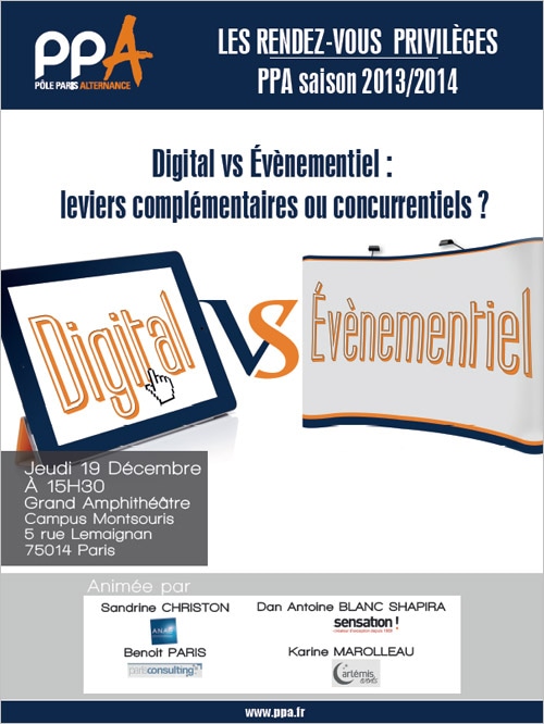 conférence digital évènementiel PPA